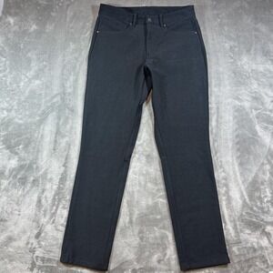 CUTS Pants Mens 30x32 Black Icon Slim Fit Stretch 5-Pocket Performance MB10519N